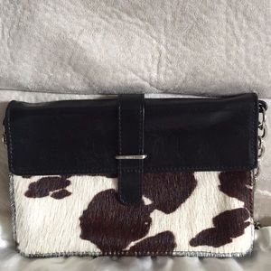 Furla Leather and Cowhide Bag